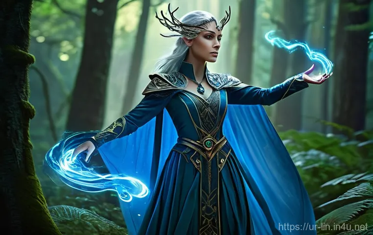 리니지 각인 장비 시스템 - **Prompt 1: The Symbol Maker's Craft**
    "A detailed, wide-angle shot inside a grand, ancient fant...