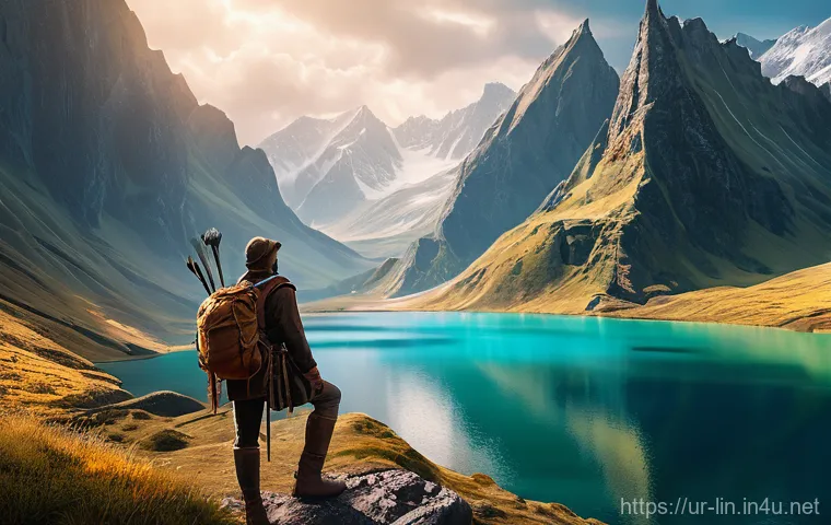 리니지 RPG 요소 심층 분석 - Here are three detailed image generation prompts in English, based on the provided Urdu text about L...