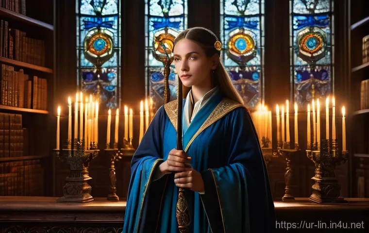 리니지 필수 아이템 목록 - "A powerful male warrior, mid-swing with a gleaming, ornate two-handed sword. He is clad in full, he...