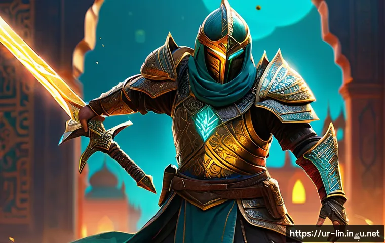 리니지 레벨 캡 확장 정보 - A dynamic fantasy RPG battle scene showing a skilled Pakistani player character wearing traditional-...
