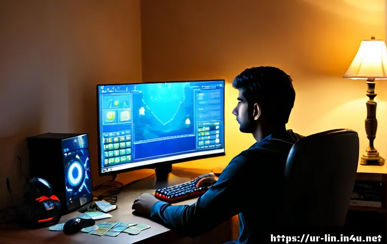 Home 17 리니지 보스 아이템 예상 가격 - Photorealistic Pakistani young adult gamer at a tidy home desk in Lahore, studying a fantasy MMORPG ...